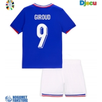 Francuska Olivier Giroud #9 Domaci Dres za djecu EP 2024 Kratak Rukav (+ Kratke hlače)